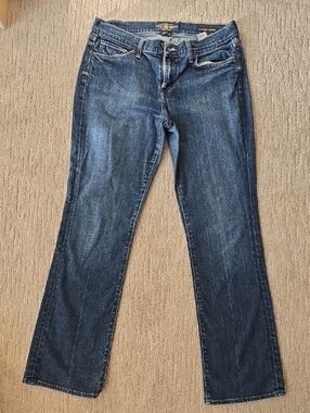 Lucky Brand "Classic Rider" Women's Dark Blue Boot-Cut Jeans